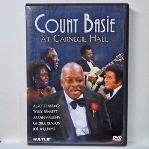 Count Basie Carnegie Hall Jazz DVD Sarah Vaughan‎ Tony Bennett 1981 Live Concert